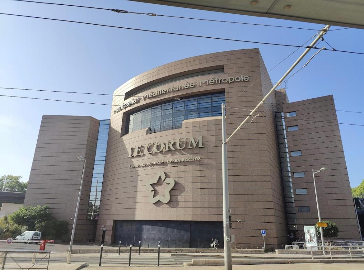 Pila & Bed Montpellier Centre Corum Comedie - Chambre Calme Climatisee - Quiet Air-Conditioned Room المظهر الخارجي الصورة